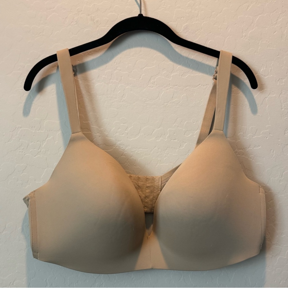 Cacique Wire Free Plunge Bra Nude - 42DD